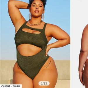Plus Size One Piece Swimsuit